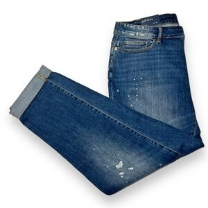 J. Jill Women’s Boyfriend Jeans Outer Banks Wash Size 16